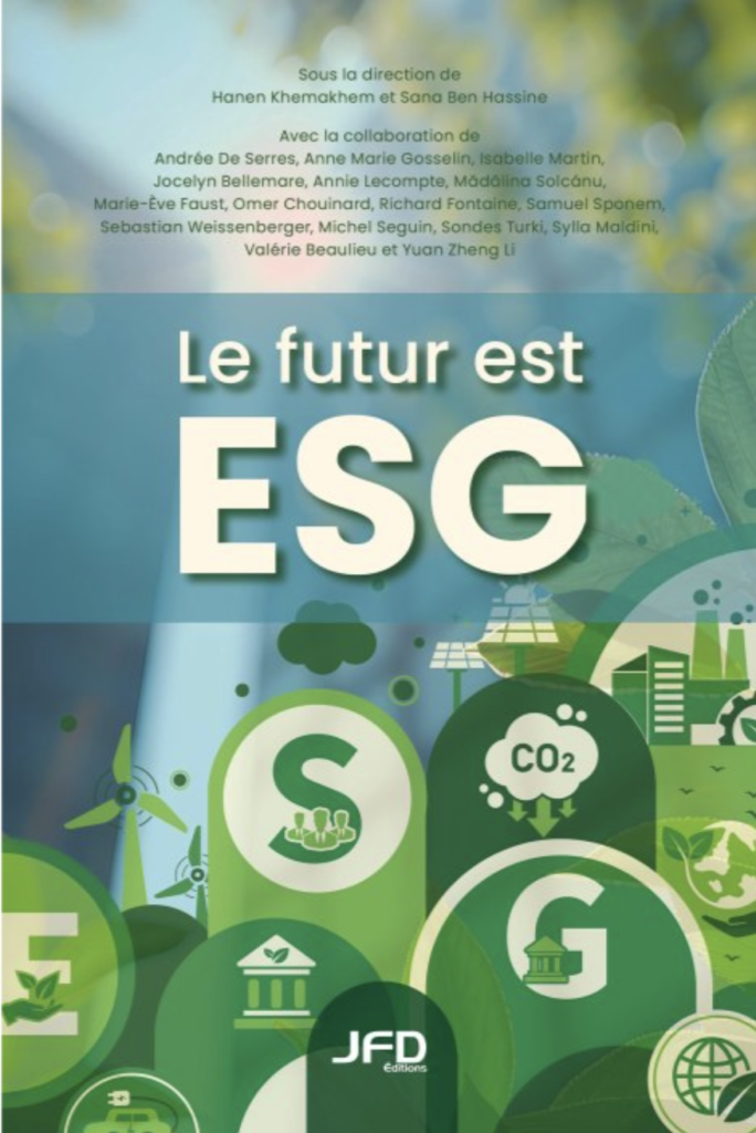 Le futur est ESG: plusieurs de nos membres contribuent à un ouvrage collectif